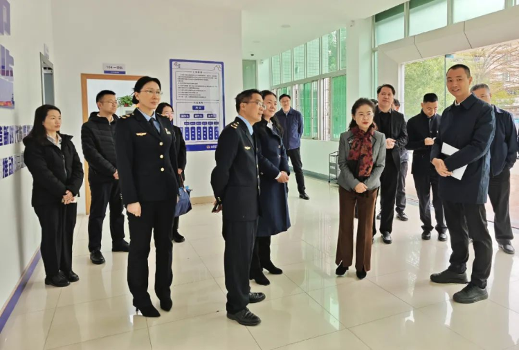 918博天堂副局长王玲率队到佛山基层市场监管所调研